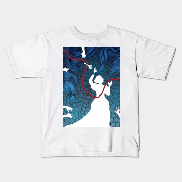 Bluebeard Kids T-Shirt by beesants